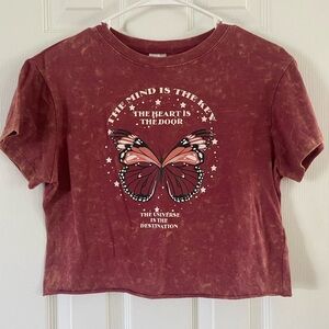 No Boundaries, Size S, Crop Top T-shirt